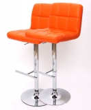 Barová židle Kavala orange