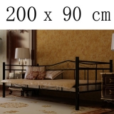Kovová postel 90x200cm  60584