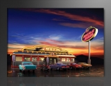 Dekorační obraz 80x60cm - 1 díl - 4148 - Retro Rock Diner