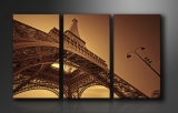 Dekorační obraz 160x90cm - 3 díly - 1048 - Eifelova věž