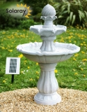 Luxusní kašna / fontána -  Ptačí lázeň solární