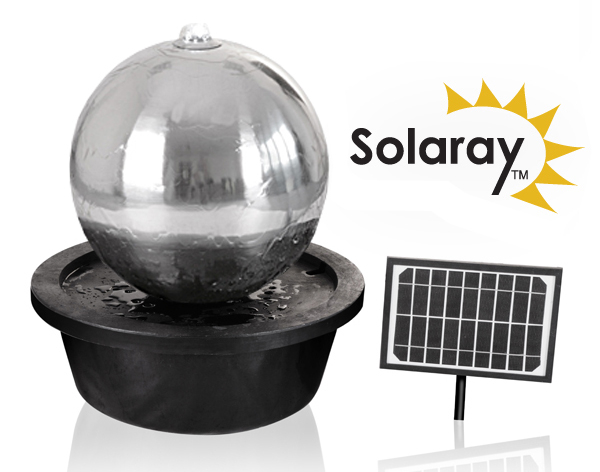 Luxusní kašna / fontána solární- Solar Sphere